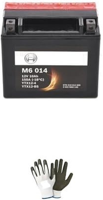 COMPATIBILE CON POLARIS Sawtooth 200 2006 A 2007 BATTERIA YTX12-BS 12VOLT 12AH BATTERIE 12 AMPERE MOTO SCOOTER M60140 GIA' PRONTA 152X88X131MM