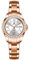 OLEVS Watches for Women Big Face Rose Gold Stainless Steel Analog Quartz Women's Watch Classic White Roman Numerals Dial Luxury Diamond Womens Watch Waterproof Luminous Day Date Ladies Watches