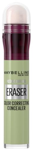 Maybelline New York Instant Anti-Age Löscher Color Corrector Concealer, ultra-einfache Farbkorrektur für einen ebenmäßigen Teint, grün, 6.8 ml