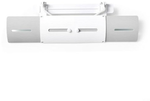 Placa guía de aire acondicionado con características ajustables para un ambiente interior más saludable (gris)