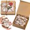Love Box, 1 Set Liebesbriefbox mit Umschlägen, 10,2 x 10,2 x 5,1 cm, kleine DIY-Karten, Liebesbriefe, Geschenke für ihn oder sie, Liebesbriefspiel für romantische Vorräte für Fernbeziehungen