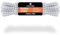 Kamu Synber Cuerda Elástica 6mm x 10m Cuerda de Goma Elastica para Lona, Remolque, Piscina, Pulpos | Blanco/Negro