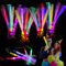 15PCS Fibre Optic Wands Glow Sticks, LED Light Up Wand, Glow in the Dark Party Supplies, Light Up Party Favors, Fibre Optic Lights, Glow Flashing Light Sticks for Neon Party Decorations, Christmas