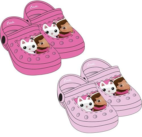 CERDÁ LIFE'S LITTLE MOMENTS Zuecos Gabby´S Dollhouse para niños Sandalias cómodas y antideslizantes de Gabby´S Dollhouse Diseño Divertido