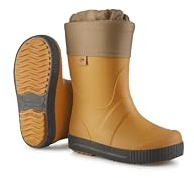 DUNLOP Puddle Jumper fur lined - gefütterte Winterstiefel für Kinder, Jungen, Mädchen - Braun - Größe 25