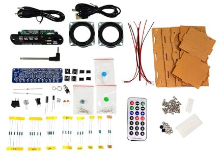 LeeQinersw DIY Radio Speaker Kit Soldering Practice Set Classic Radio DIY Assembly
