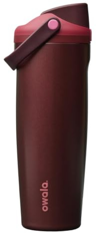 Owala Freesip Sway - Stainless Steel - 30-oz. - Red (Black Cherry) (Amazon) (A7)