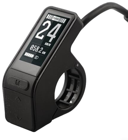 Besshepplo Display Speed Controller Electric Bike Waterproof IPX5 Speedometer Controller PAS Level Battery Indicator For Bafang Bbs01 02 MidMotor SW102