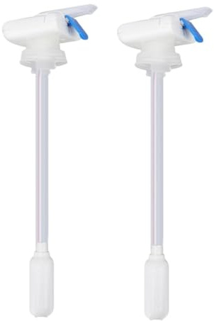 Eieenotee 2 PCS Electric Drink Dispenser Drink Despenseror for Fridge Milk Gallon Pump Dispenser Kids Drink Tap Dispenser for Home B