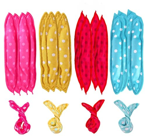 20 Stück Lockenwickler Haar Roller Flexible Schaum Schwamm Lockenwickler Lockenwickler aus Schaumstoff für schöne Wellen hitzefrei