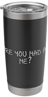 are You mad at me? Stainless Steel Insulated Tumbler