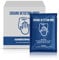 Cocaine Detection Wipes PACK OF Sachets - Detect the presumptive presence of Cocaine on any Surface by Swabbing The Area With Wipe Turning Blue Upon Contact With Drugs (Box of 50)