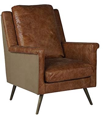 Vintage Line Clubsessel Roslin Leder Stoff Echtleder Cocktailsessel Ledersessel