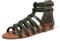 katliu Verano Sandalias Romanas de Mujer Gladiador Sandalias Verde 37