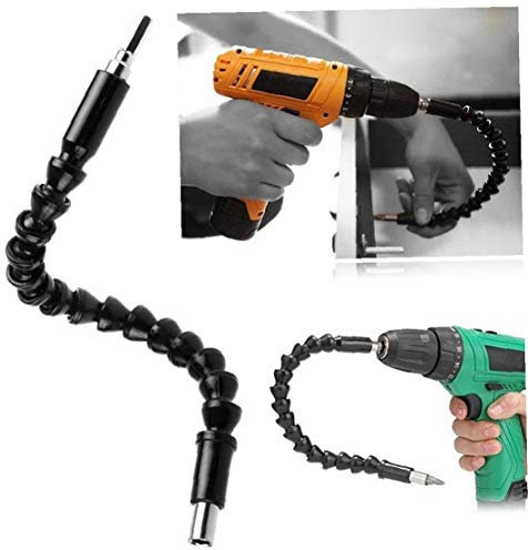 PiniceCore Screwdriver Bit Flexible Shaft Electric Drill Adapter Screwdriver Universal Rod Electric Tool Drill Extended Universal Shaft