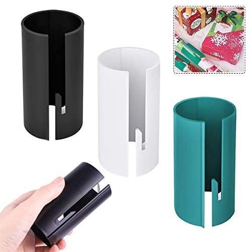 Ledeak 3 Stück Geschenkpapier Schneider, Tragbare Papierausschnitt Paper Roll Cutter Werkzeug für Geschenk Weihnachten Geburtstag Hochzeit Valentinstag Valentinstag Verpackung