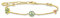 Thomas Sabo Damen Armband mit Buntbesetzten Symbolen 925er Sterlingsilber 750er Gelbgold Vergoldung mit Zirkonia, A2039-488-7-L19V