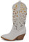 IF Fashion Cowboy Western Scarpe da Donna Stivali Stivaletti Punta Camperos Texani Etnici LY80-3 Beige 41