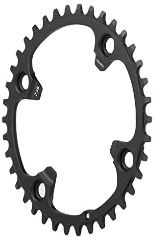 Campagnolo Ekar Plato, Adultos Unisex, Negro, 38 zähne