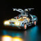 Update-Version 10300 LED-Beleuchtungsset Kompatibel mit Lego Die-Zeitmaschine - aus Zurück in die Zukunft Creator Bausteinen Modell,Licht-Kit für Back to The Future Time Machine (Kein Modell)
