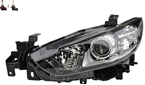 Johns, Scheinwerfer passend für Mazda 6 GJ/GL 12/12-02/15 links + Leuchtmittel