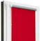Estika Verdunklungsrollo Thermorollo ohne Bohren - 100 cm x 150 cm - Rot - 13 Stoff Farben, Rollos für Fenster ohne Bohren, Klemmfix rollos für Fenster innen (100 cm Stoffbreite)