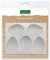Katy Sue Decorative Eggs Silicone Mould for Easter Cake Decorating & Crafts. Makes 5 Egg Halves. Use with Fondant, Sugar Paste, & Air Drying Clay from Katy Sue Designs Fondant Moulds