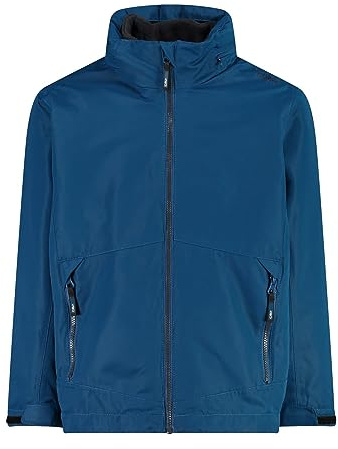 CMP Unisex Kinder Kinderjacke mit Fester Kapuze, Herausnehmbarer Innenjacke 3 in 1 Jacke