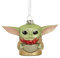 Hallmark Star Wars The Mandalorian Grogu Holding Cup Christmas Ornament, Geblasenes Glas