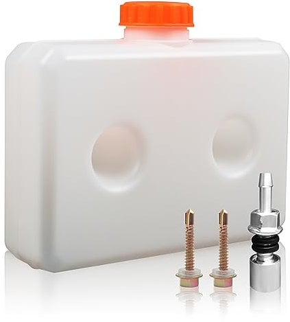 Car Truck Fuel Tank 5L, Plastic Air Parking Heater Fuel Tank Gasoline Oil Drum for Auto Diesel Parking Heater Tool