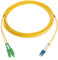 sourcing map Câble de raccordement en fibre optique duplex monomode LSZH LC/UPC vers SC/APC pour centres de données, routeurs, commutateurs émetteurs-récepteurs