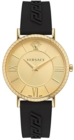 Versace Damen Armbanduhr V-Eternal 42 mm Armband VEKA00422