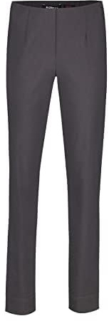 Robell Style Marie - Kurzgröße - Stoffhose Damen high Waist - Damenhose Power Stretch - Bengaline Stoff Hose mit Schlitz am Saum - Bitte eine Größe Kleiner bestellen