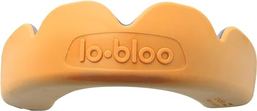 lobloo PRO-FIT, Zum Patent Angemeldeter, Professioneller Abdruckloser Dual-density-zahnschutz Kampfsport Für Sportarten Mit Hohem Kontakt Wie mma, Boxen, Hockey, Football. Groß +14 Jahre, Orange