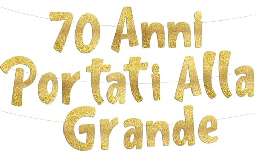 Glitzer Banner IT 70 Portati Grande