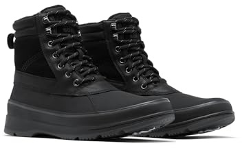 Sorel Mens Ankeny 2 Plus Wp Fashion Boot, Black Jet Collection 2024 2025, 9.5 UK
