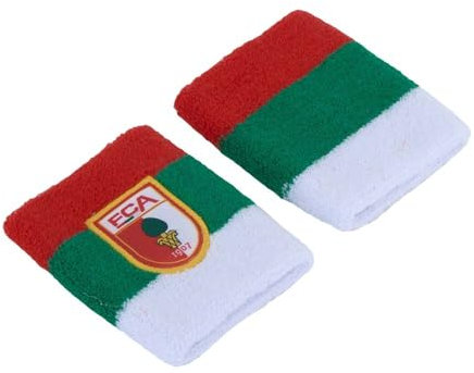 FC Augsburg FCA Schweißband Schweißbänder Pulswärmer 2er-Set