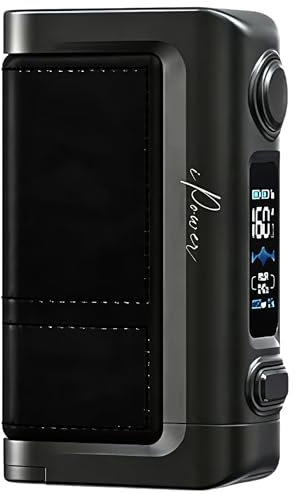 E leaf iStick Power 2 5000mAh Mod - E Cigarette Starter Vape Mod, Long Lasting 5000mAh Battery, Fast Charging, 0.96 OLED Screen, Smooth MTL & DTL Vaping, 80W, Smart Mode, No Nicotine [Black]