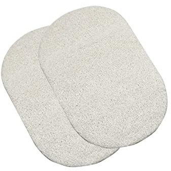 QTANZIQI Juego de esponjas florísticas Redondas ecológicas para Lavar Platos de Utensilios de Cocina - Estropajo de luffa Natural, Cero residuos y Apto para Utensilios (Color: Redondo)