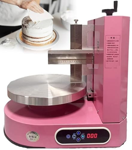 Máquina automática for pasteles con plato giratorio for pasteles,Máquina automática de recubrimiento for esparcir crema for pasteles de cumpleaños,Herramientas for hornear pasteles de cumpleaños de 35