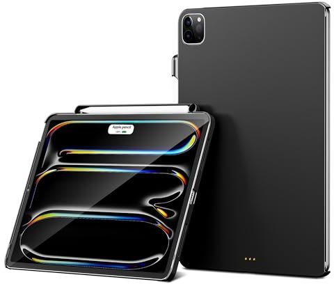 pekarejue Magnetic Case with Pencil Holder for iPad Air 13-inch (M3 2025)& (M2 2024) and iPad Pro 12.9-inch (6th-3rd Gen) and Compatible with Apple Magic Keyboard & Smart Folio Keyboard