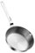 Fenteer Sartén de Acero Inoxidable, Redonda, 14cm, Antiadherente, Mango Ergonómico, Apto para Inducción