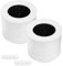 Core Mini Filter Replacement Compatible with LEVOIT Core Mini Air Purifier, 3-in-1 H13 True HEPA Filter, High-Efficiency Activated Carbon 2 Filters & 10 Aroma Pads