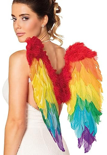papagei kostüm Damen,Engel Federflügel,Deko, Weihnachten, Valentinstag, Karneval, Fasching, Halloween, Mottoparty, Kostüm, Theater, Accessoire, Verkleidung