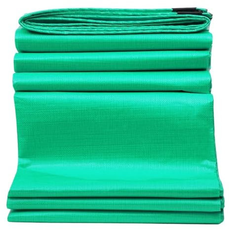 LIZHAYG Bache De Protection Exterieur Bâche PE Verte imperméable 180g/m², Tente de Camping, Tapis de Sol, Pergolas, auvent, Voiture, Camion, Tissu imperméable, bâche de Balcon(2mx1.5m)