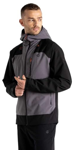 Dare 2b Torrek II Herrenjacke mit durchgehendem Reißverschluss, wasserdicht, Blk Boulevrd, L