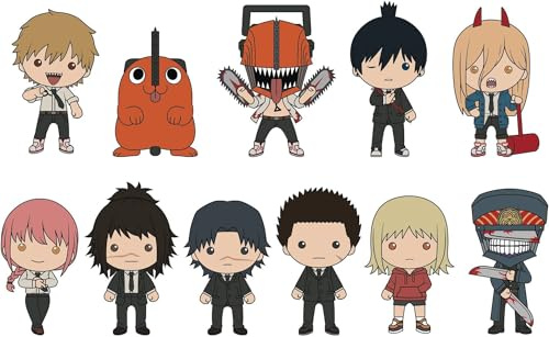 Monogram International Inc. NEW Chainsaw Man Series 2 Bag Clips