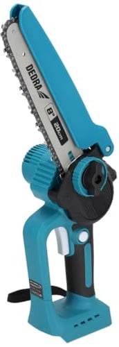 Akku-Minikettensäge, bürstenlose Mini-Säge, 18 V, Führungsschiene 8, bürstenloser Motor, Ultraleichtbau, Schnittstärke (bis zu 140mm), Akkubetrieb, ohne Akku/Ladegerät