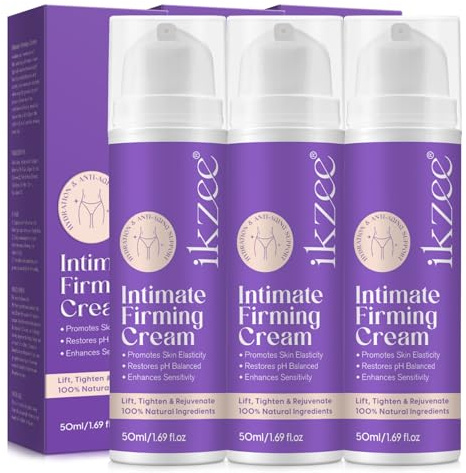 P-Beauty - Intimcreme für Frauen mit Aloe Vera & Collagen 3x50ml - Intimpflege pH-ausgleichend - Feuchtigkeitscreme + Lifting-Effekt - Creme für Frische, Elastizität, befreit Trockenheitsgefühl