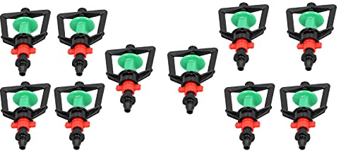 Depisuta Rotierende G -Typ Sprühdüse für Gewächshaus, 10pcs G -Typ Düse für öffentliche Grünflächen und Landwirtschaftliche Produktion